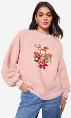 Friends Like These Mikina  zelená / ružová / červená