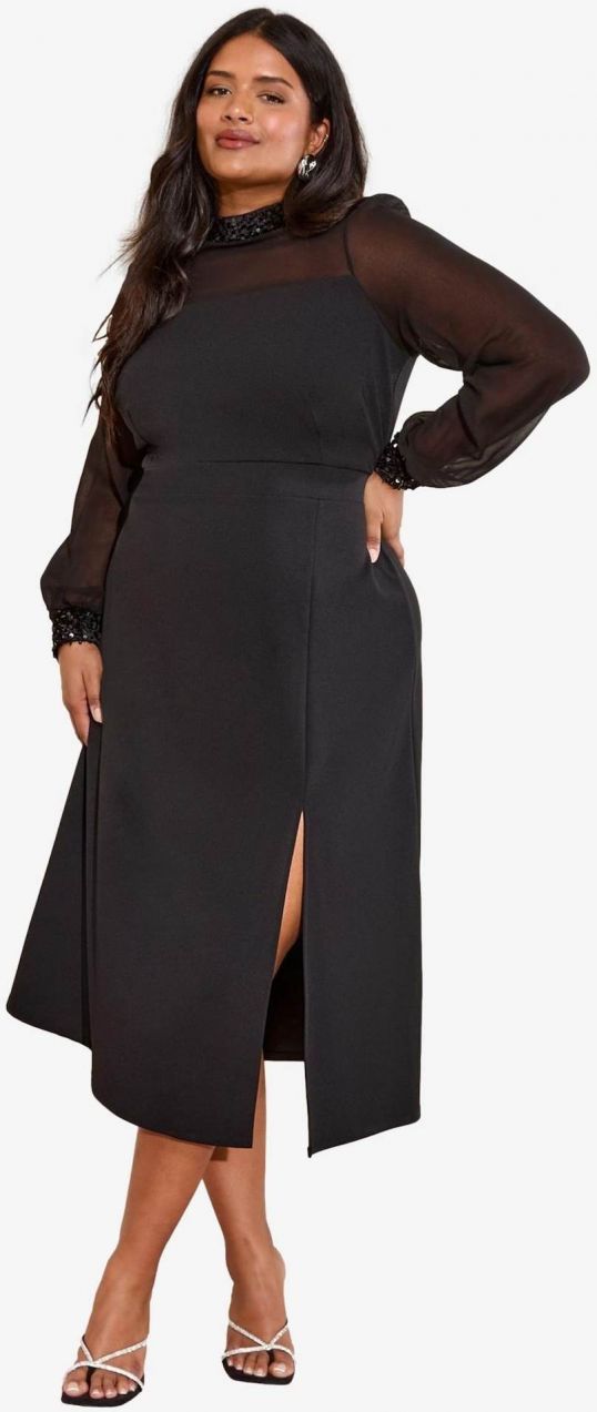 Friends Like These Šaty 'Scuba'  čierna