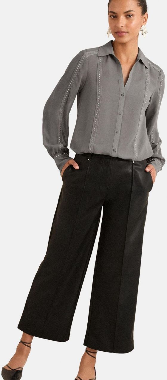 love & roses Blúzka  sivá