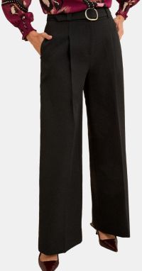 love & roses Nohavice s pukmi  čierna