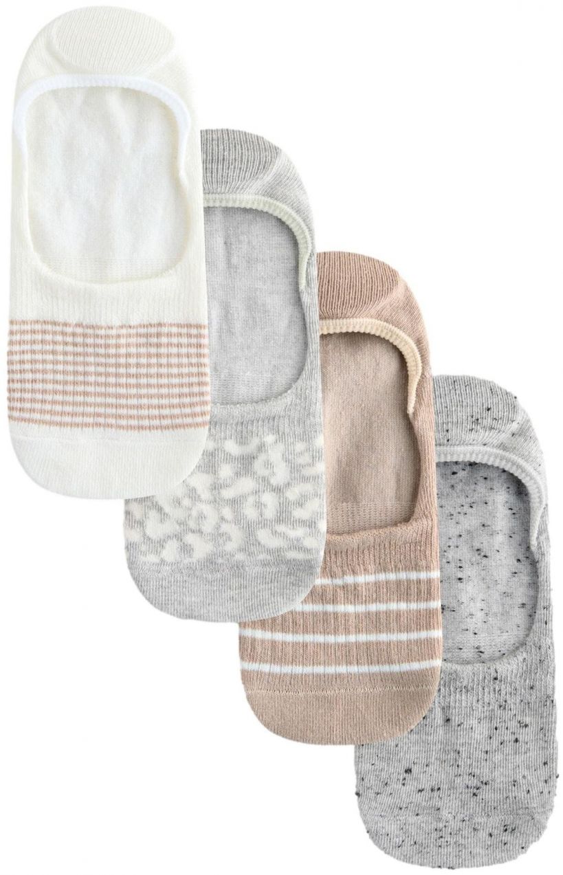 Next Ponožky  farba ťavej srsti / sivá / svetlosivá / biela