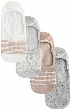 Next Ponožky  farba ťavej srsti / sivá / svetlosivá / biela