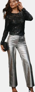 Lipsy Blúzka  čierna