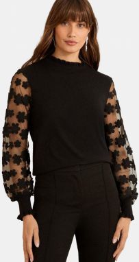 love & roses Sveter  čierna