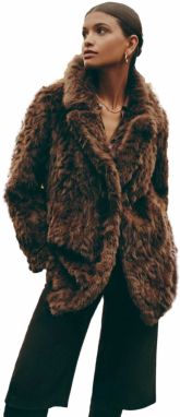 Friends Like These Prechodný kabát  čokoládová