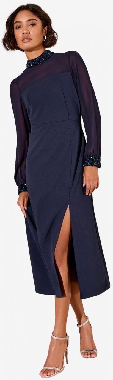 Friends Like These Šaty  námornícka modrá