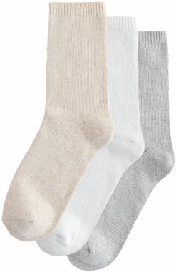 Next Ponožky  slonová kosť / kamenná / biela
