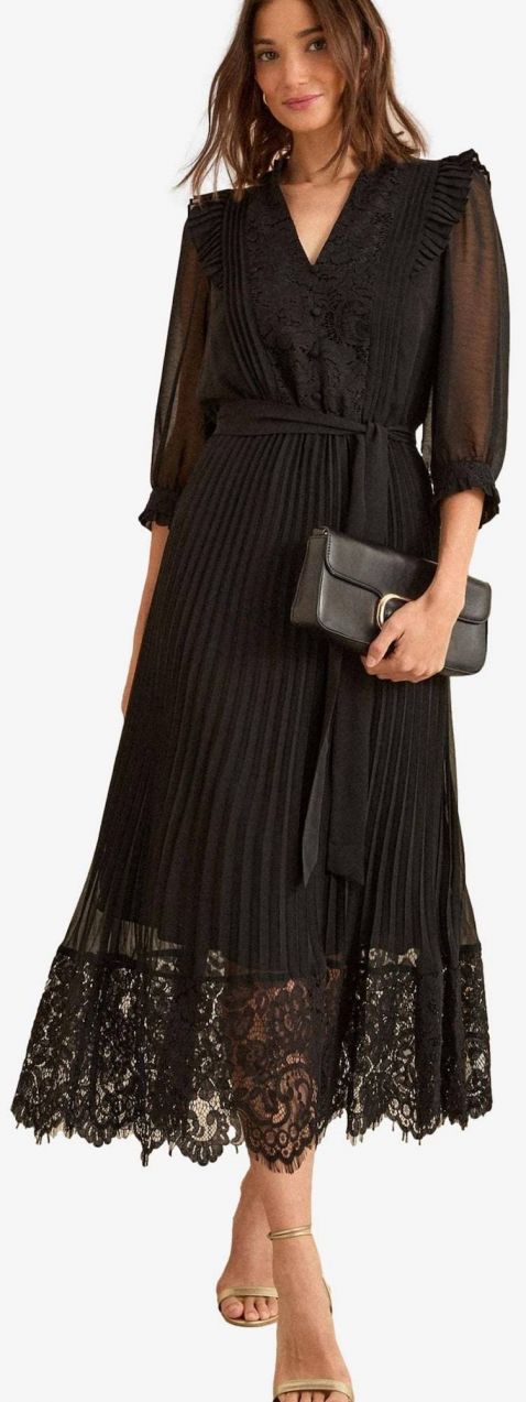 love & roses Šaty  čierna