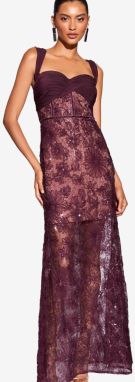 Lipsy Večerné šaty  cyklaménová