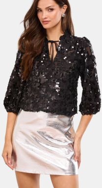 Lipsy Blúzka  čierna