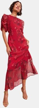 Friends Like These Šaty  staroružová / červená / čierna