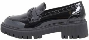 Lipsy Papuče 'Chunky Penny'  čierna