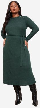 Friends Like These Pletené šaty  zelená