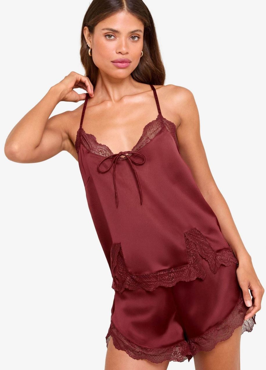 Lipsy Kraťasy  burgundská