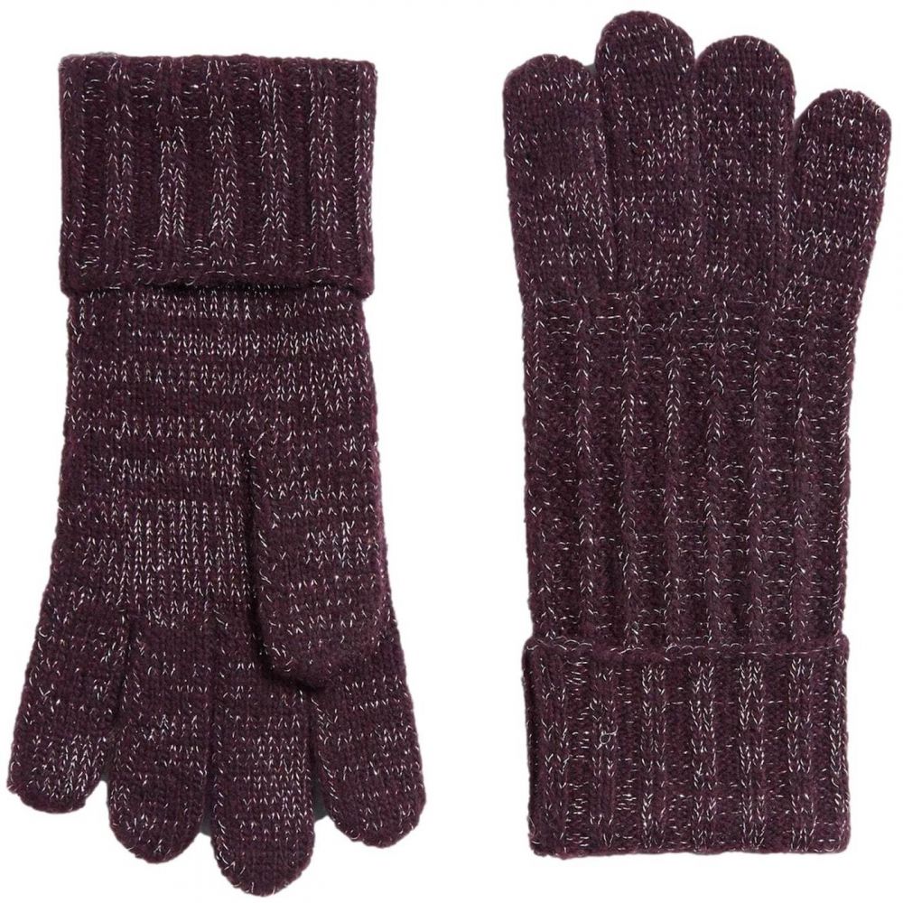 Lipsy Prstové rukavice  fialová melírovaná