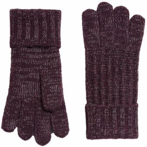 Lipsy Prstové rukavice  fialová melírovaná