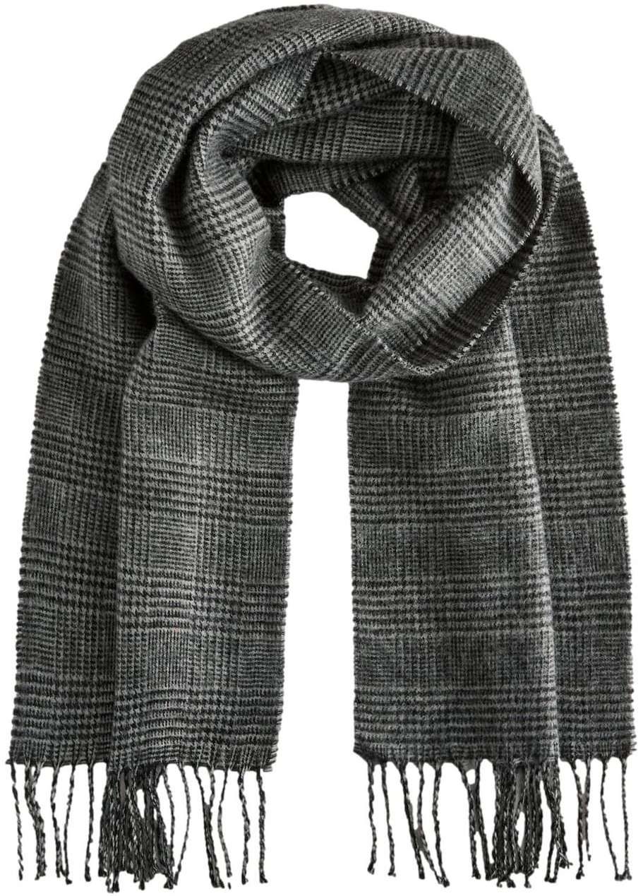 Next Šál  tmavosivá / čierna