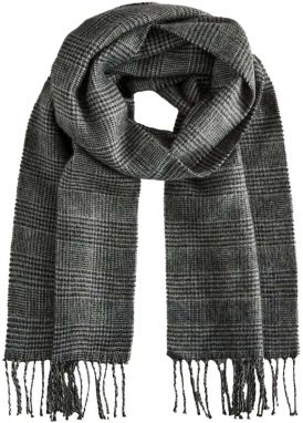 Next Šál  tmavosivá / čierna