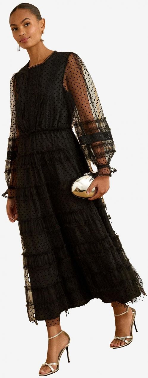 love & roses Šaty  čierna