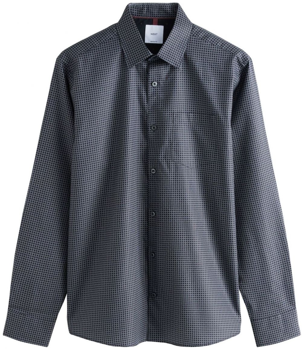 Next Košeľa  čierna / biela