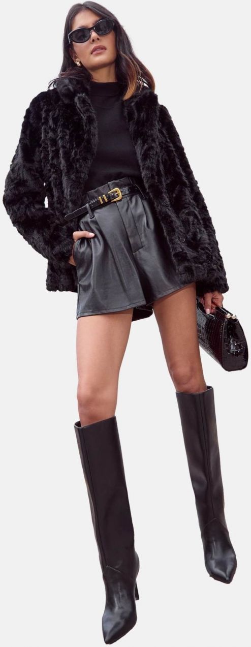 Friends Like These Prechodný kabát  čierna