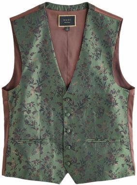 Next Vesta k obleku  gaštanová / smaragdová