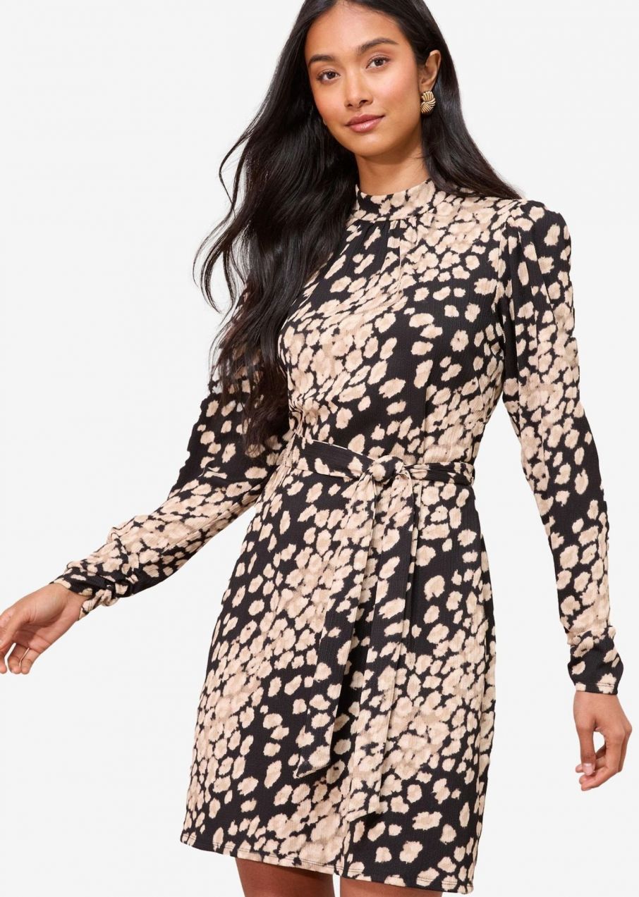 Friends Like These Šaty  béžová / svetlobéžová / čierna