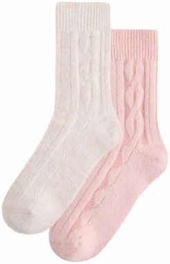 Next Ponožky  svetlobéžová / ružová