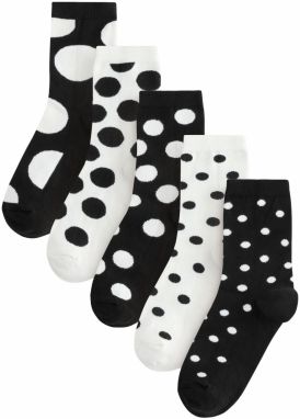 Next Ponožky  čierna / biela