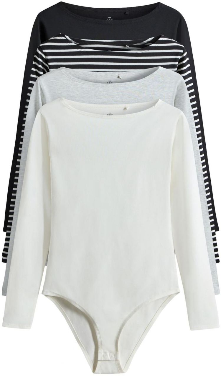 The Set Body  svetlosivá / čierna / biela