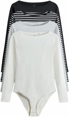 The Set Body  svetlosivá / čierna / biela