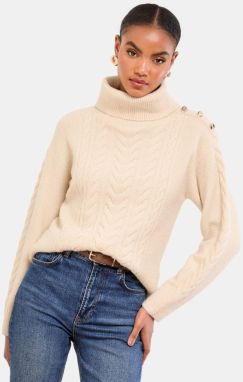 Lipsy Sveter  béžová