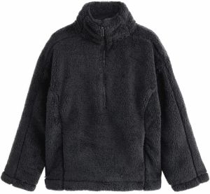 Next Flisová bunda  čierna