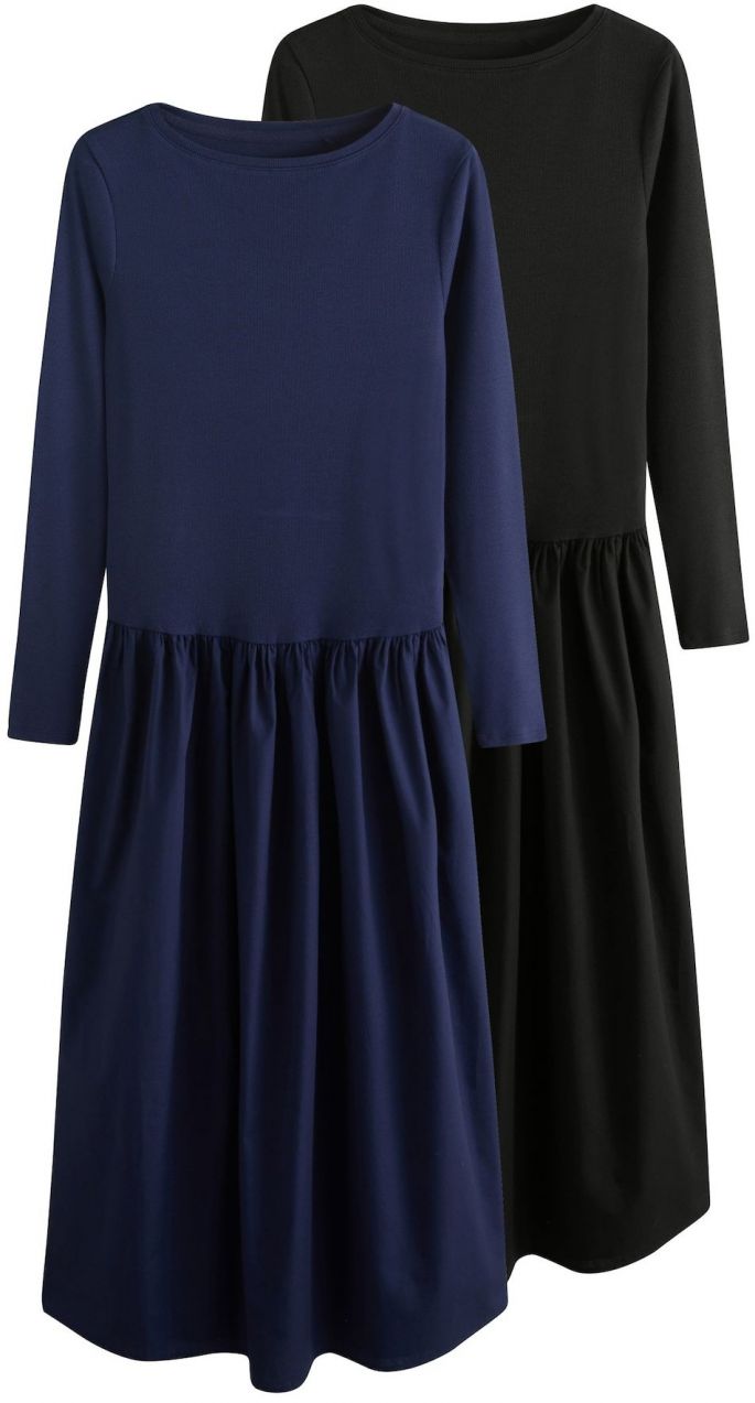 The Set Šaty  námornícka modrá / čierna