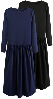 The Set Šaty  námornícka modrá / čierna