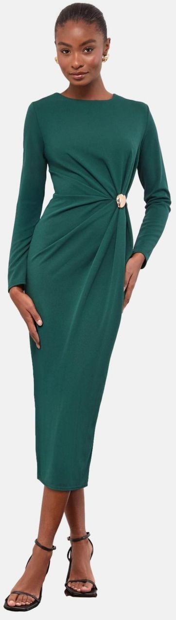 Lipsy Šaty  nefritová