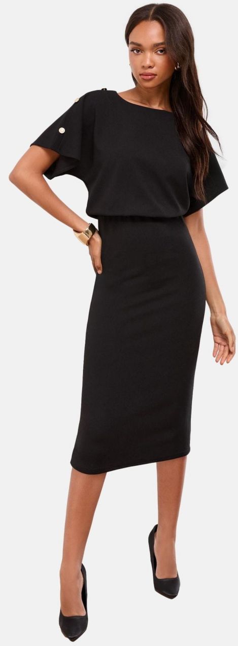 Lipsy Šaty  čierna