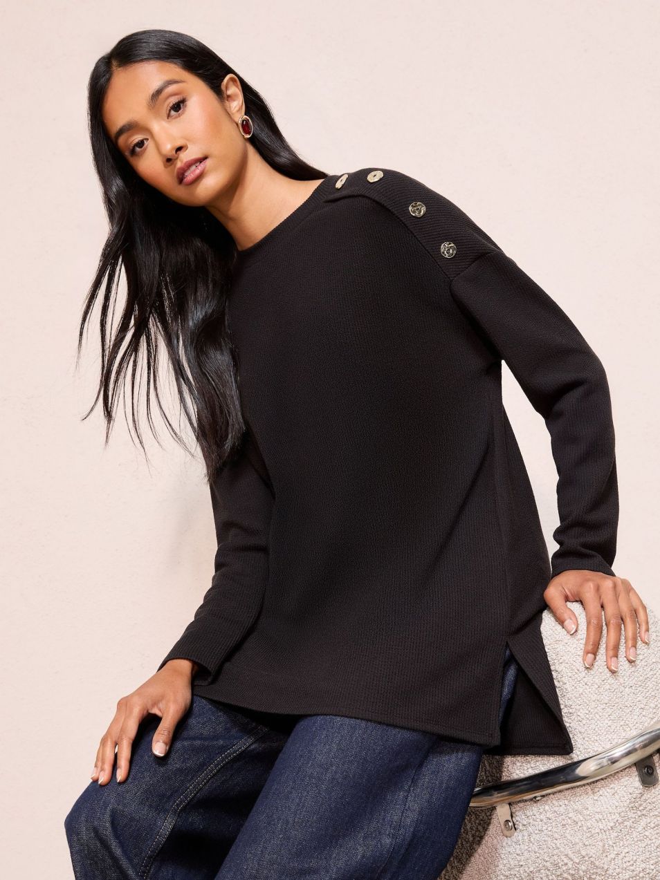 Friends Like These Sveter  čierna