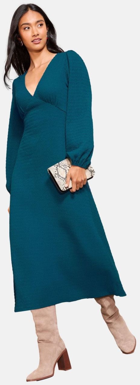 Friends Like These Šaty  modrozelená