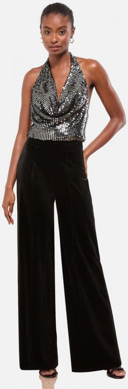 Lipsy Nohavice  čierna