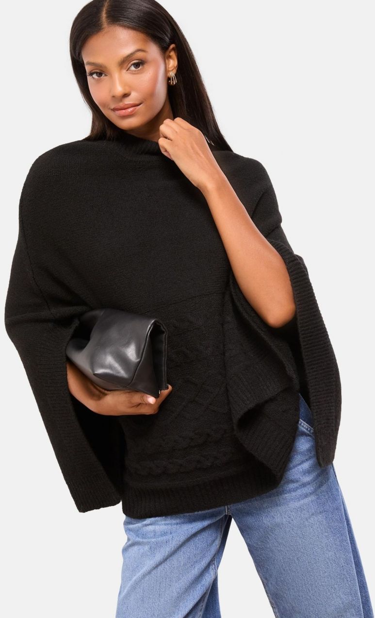 Lipsy Pelerína  čierna