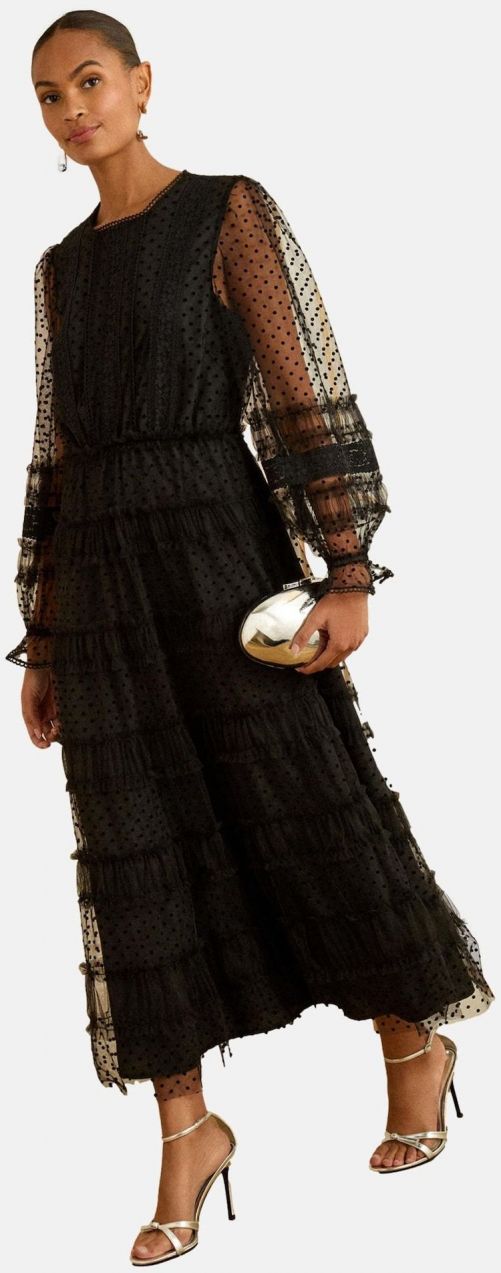 love & roses Šaty  čierna