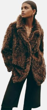 Friends Like These Prechodný kabát  čokoládová