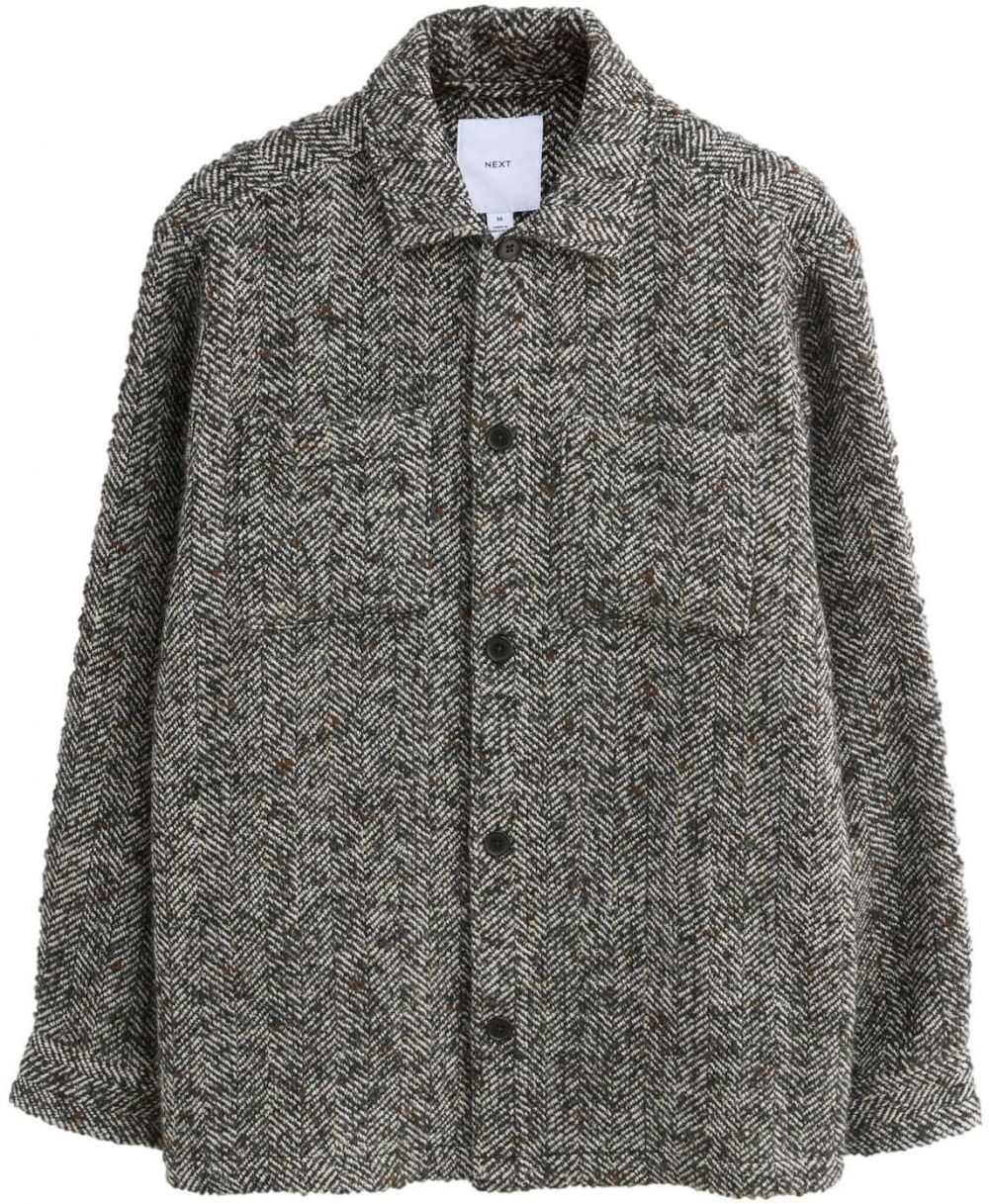 Next Košeľa  hnedá / čierna / biela