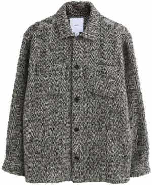 Next Košeľa  hnedá / čierna / biela