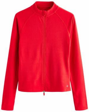 Next Flisová bunda  červená