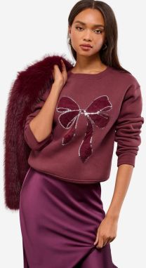 Lipsy Mikina  burgundská