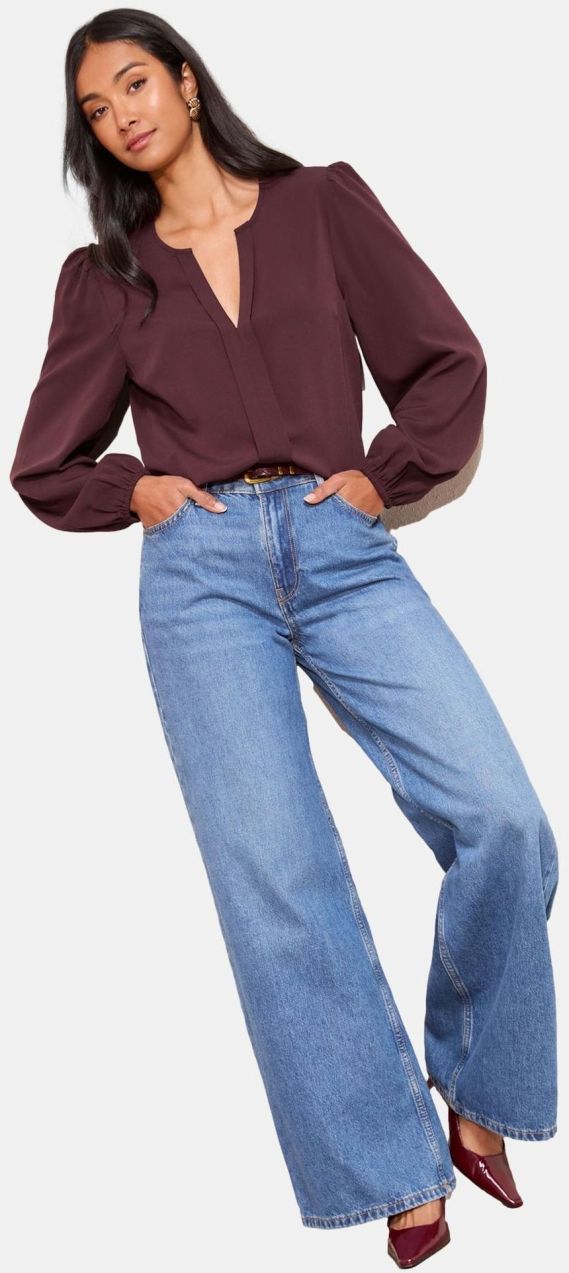 Friends Like These Blúzka  burgundská