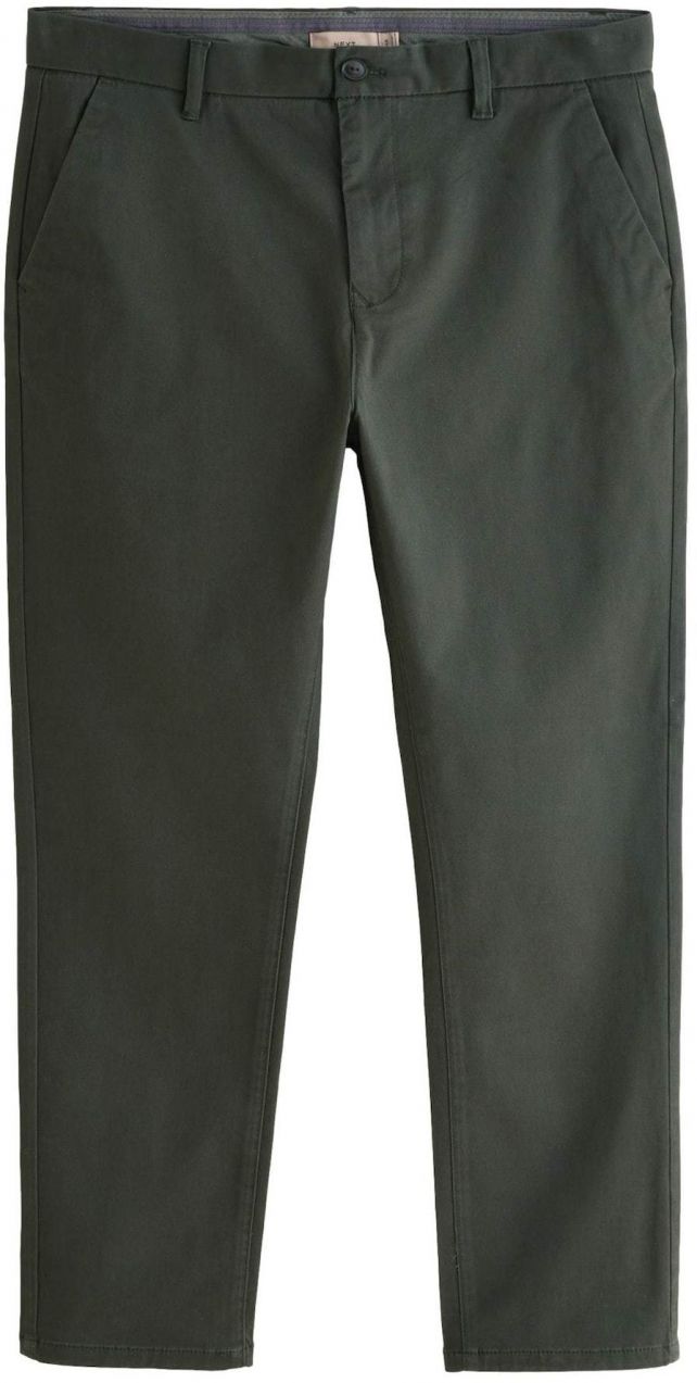 Next Chino nohavice  tmavozelená