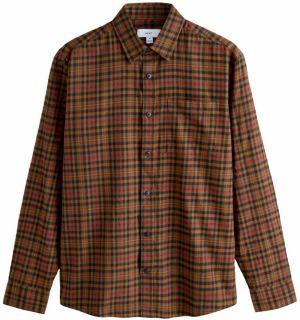 Next Košeľa  hnedá / koňaková / čierna